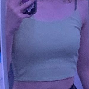 Pastel Green Garage Tank